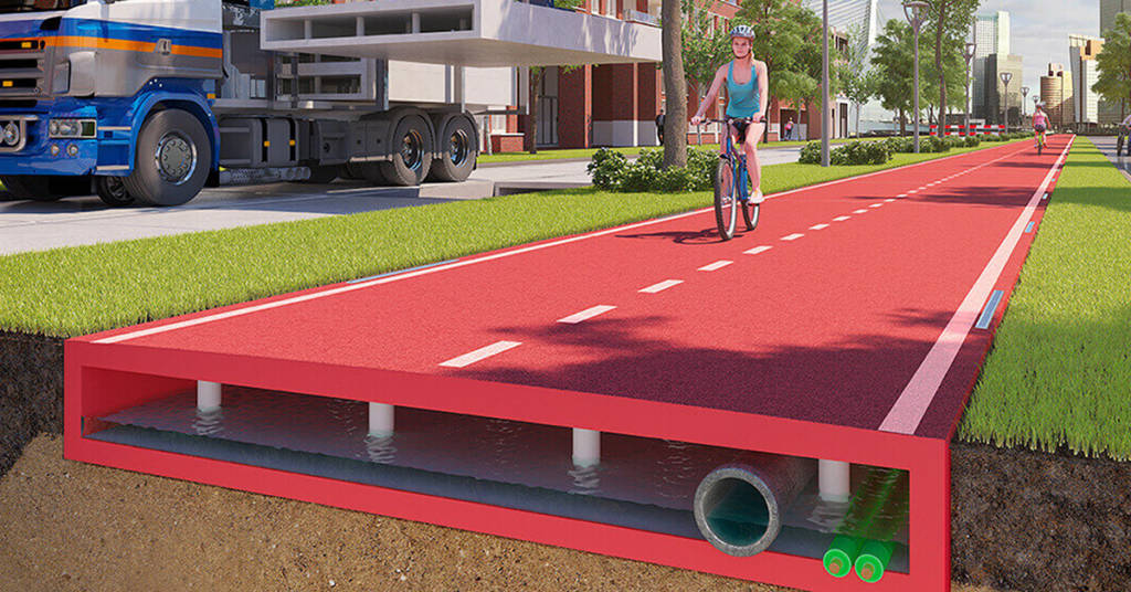 Carreteras de plástico reciclado, el futuro de la infraestructura