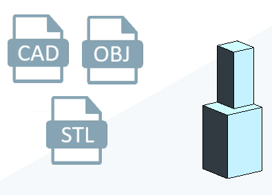 puedes importar archivos OBJ y STL CAD Macrotec Autodesk